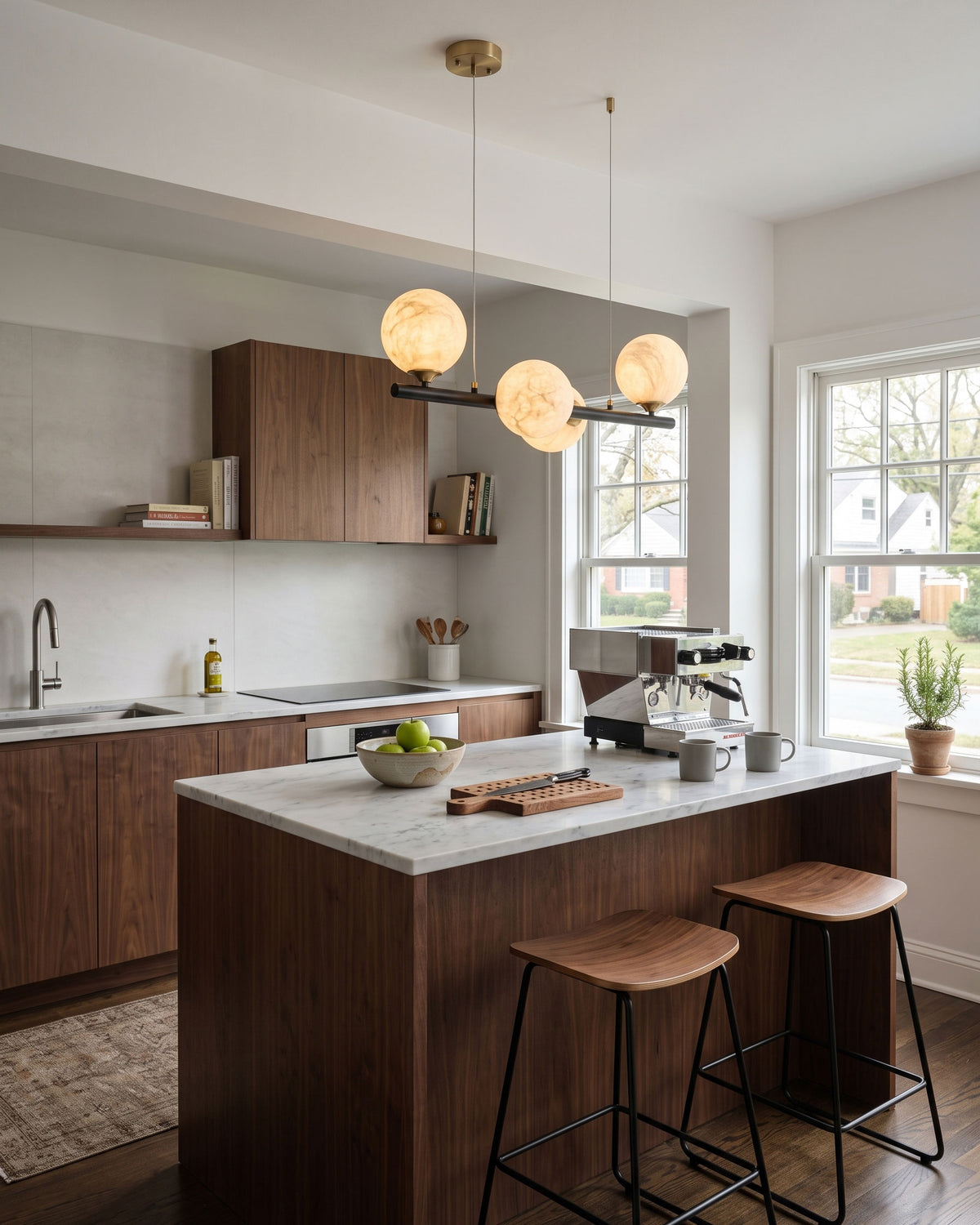 Rory Linear Silk Pendant Light