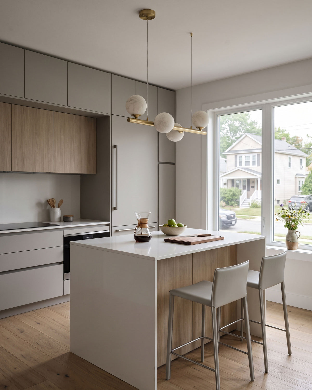 Rory Linear Silk Pendant Light
