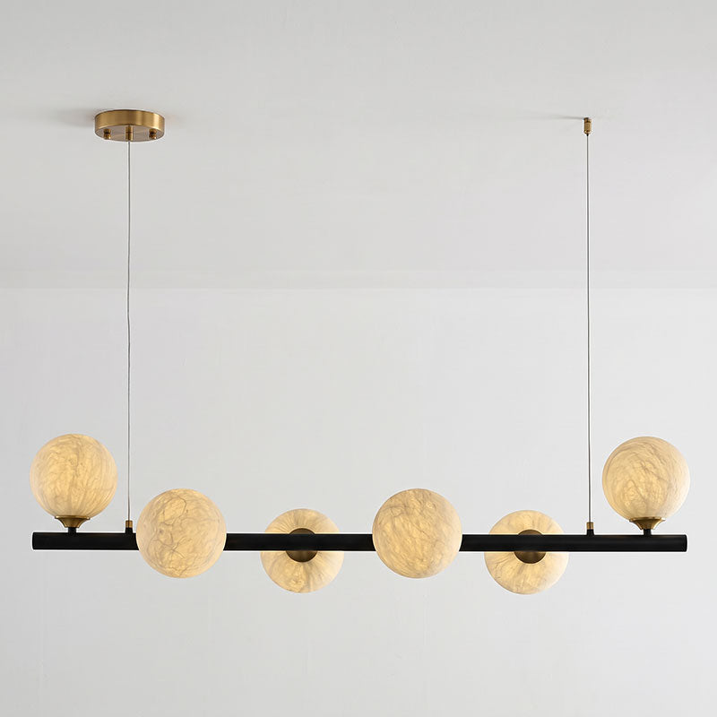 Rory Linear Silk Pendant Light