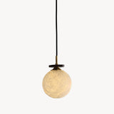 Rory Mulberry Silk Pendant Light