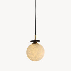 Rory Mulberry Silk Pendant Light