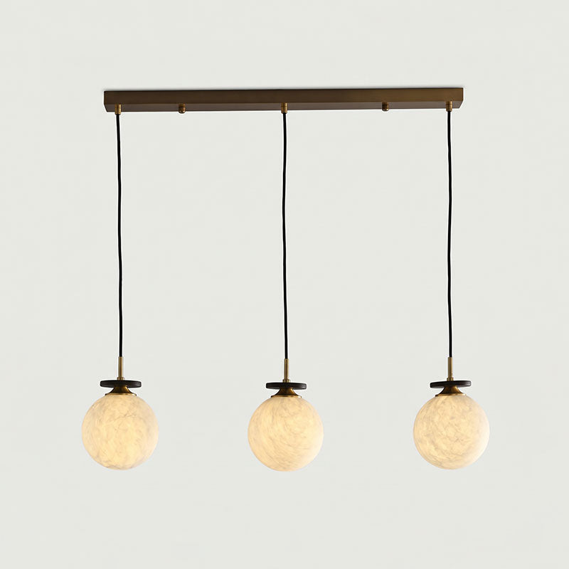 Rory Mulberry Silk Pendant Light