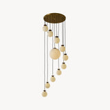 Rory Natural Mulberry Silk Chandelier