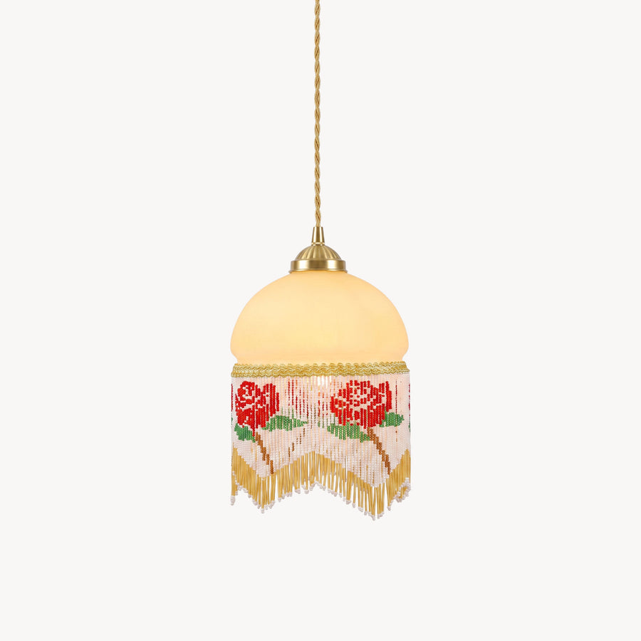 Rosalind Beaded Pendant Light