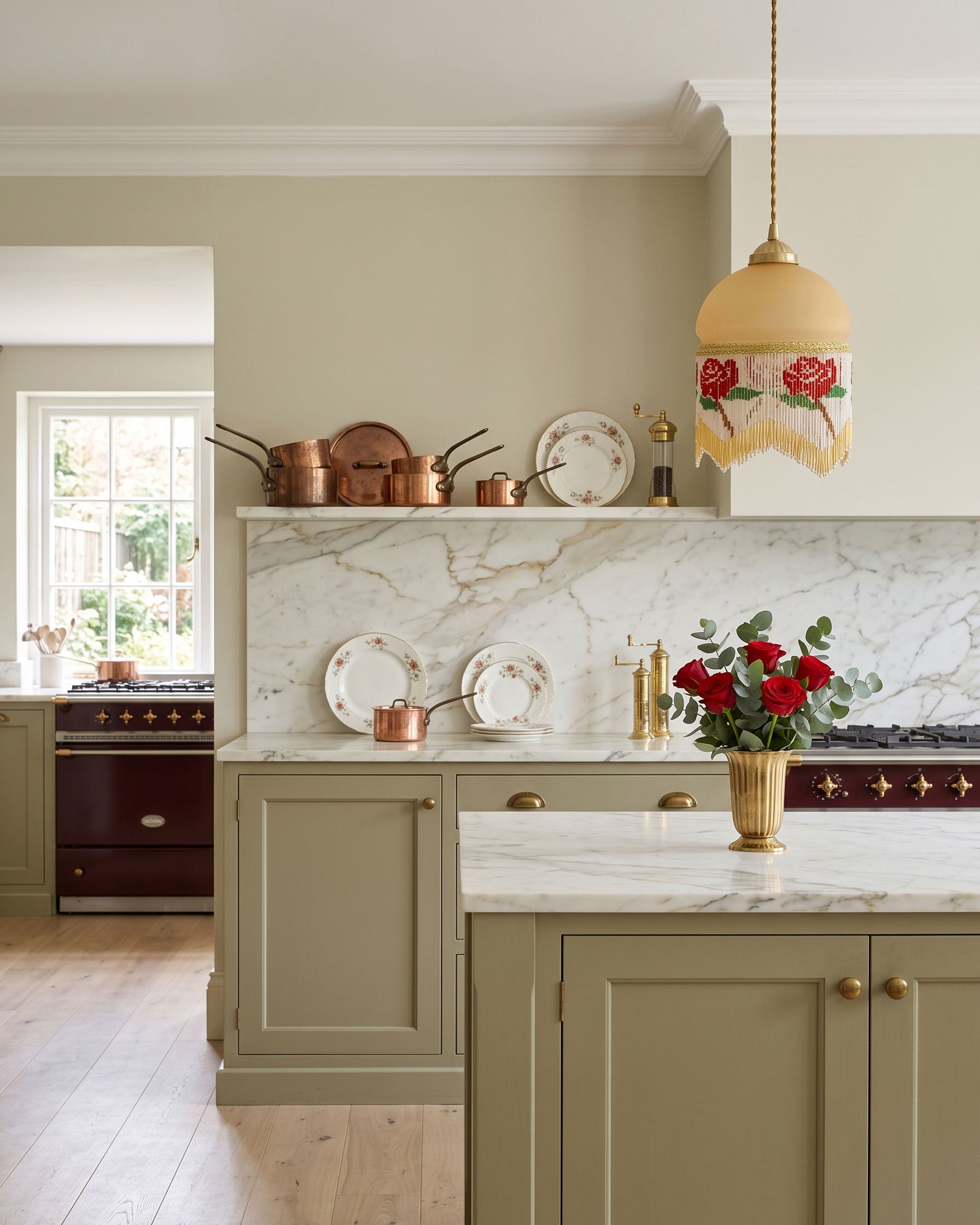 Rosalind Beaded Pendant Light