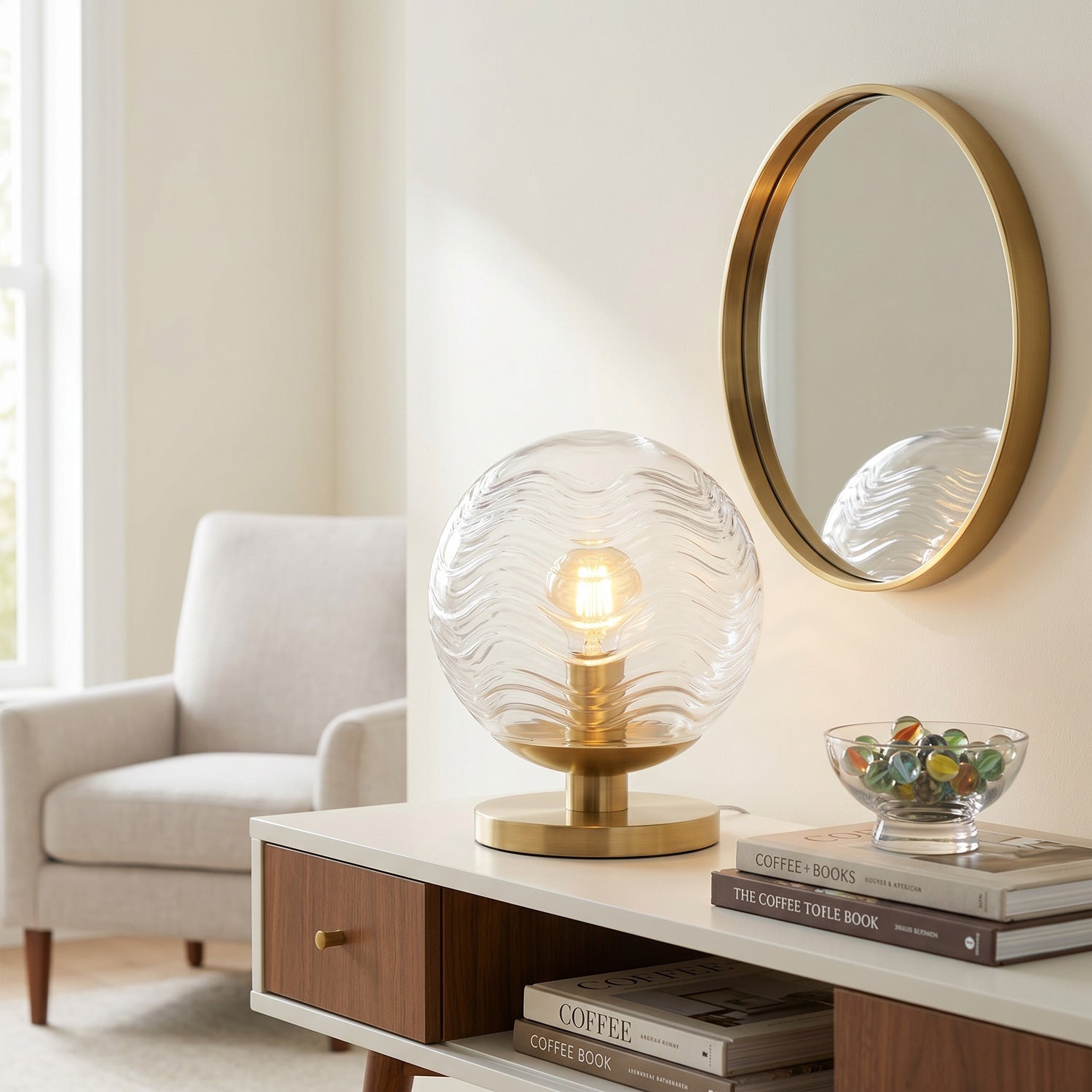 Rowan Wave Table Lamp