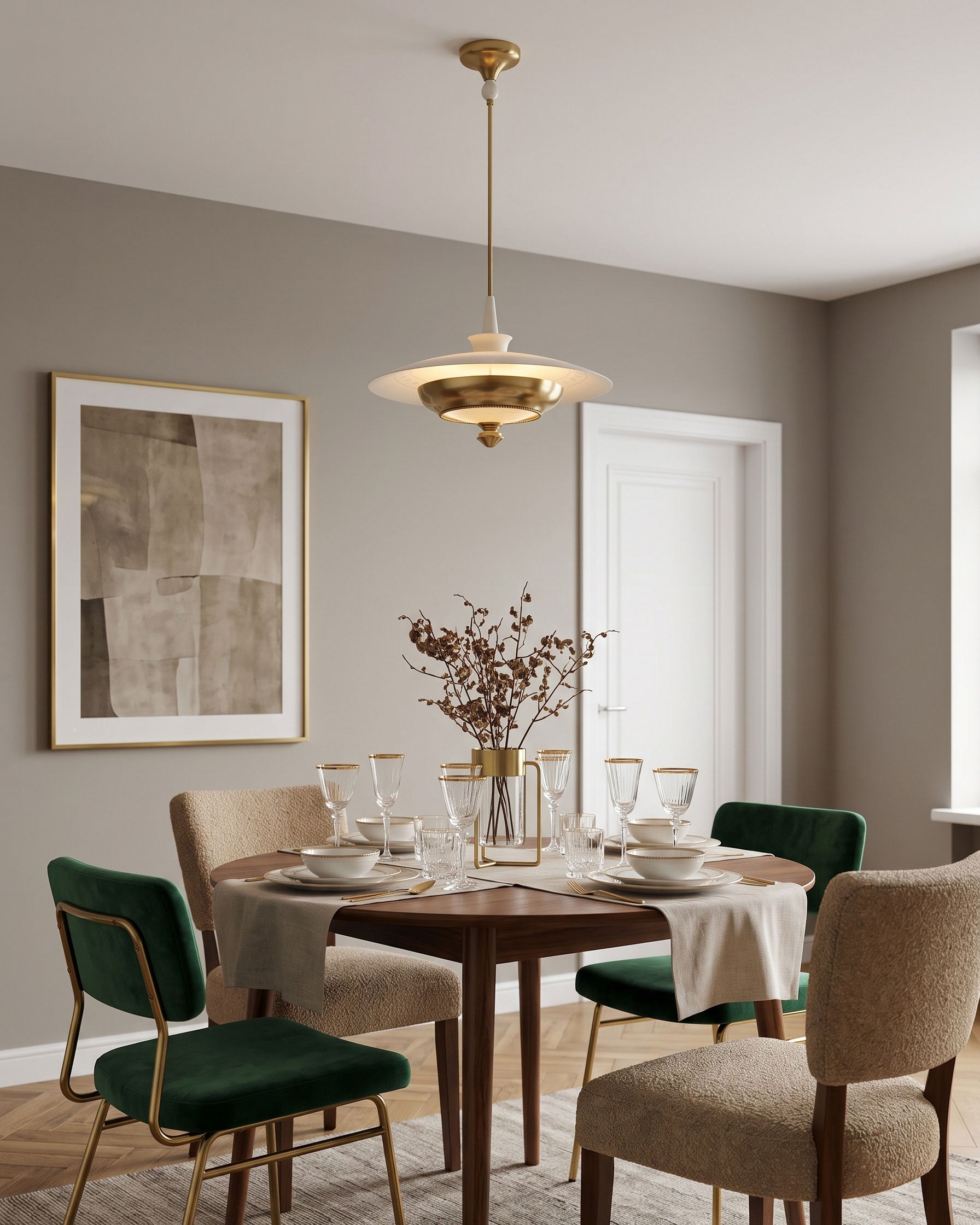 Rufus Mid-Century Pendant Light