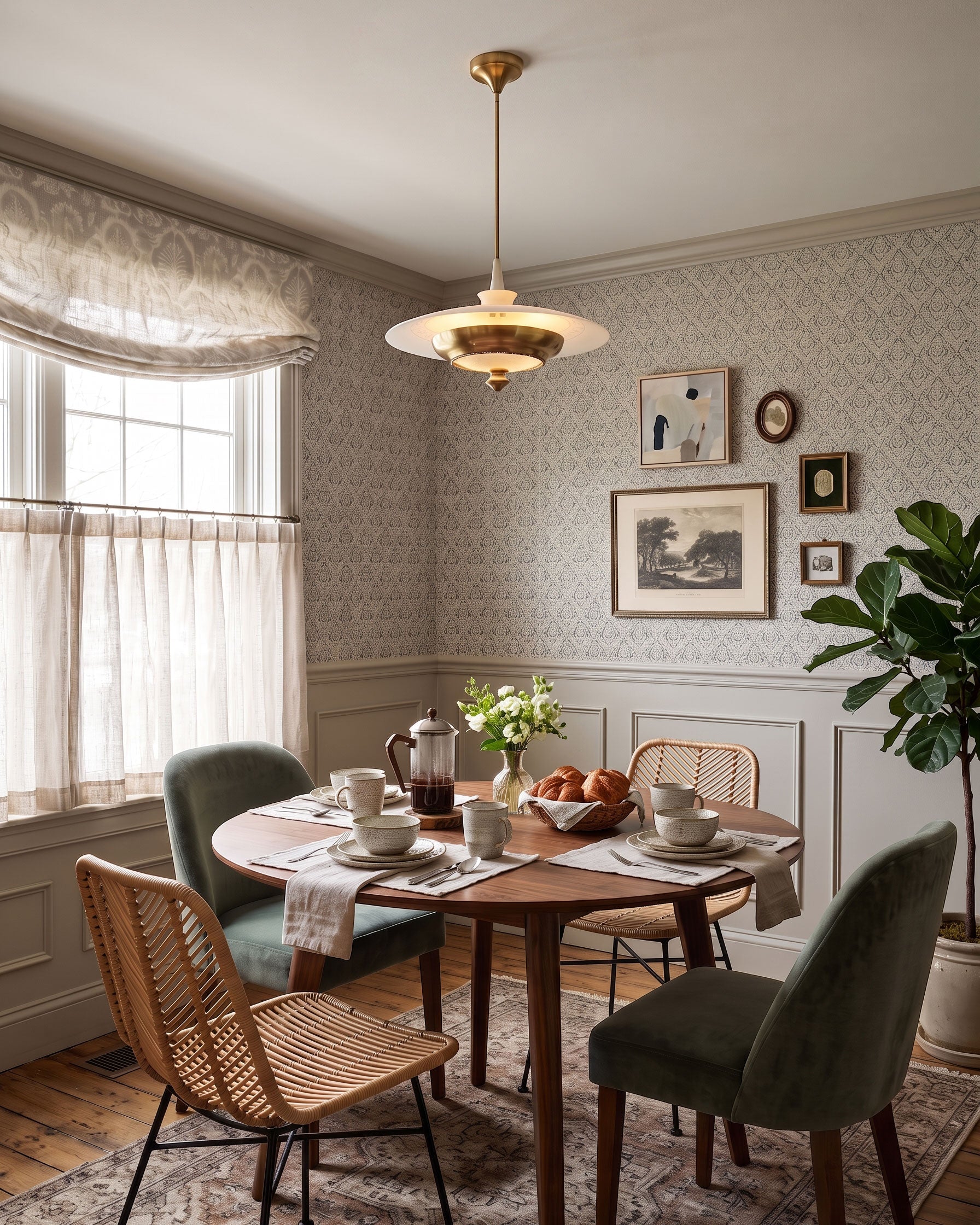Rufus Mid-Century Pendant Light