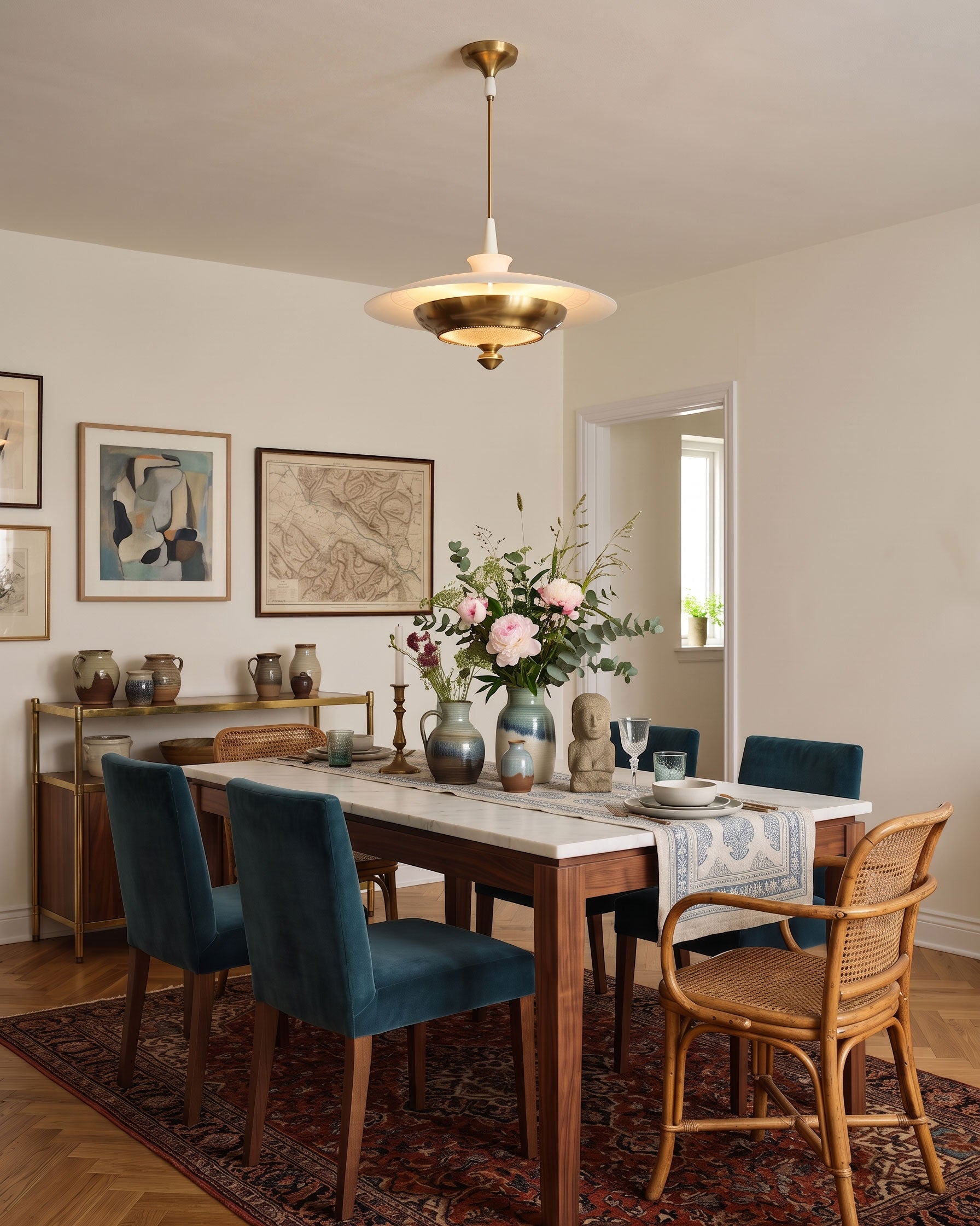 Rufus Mid-Century Pendant Light