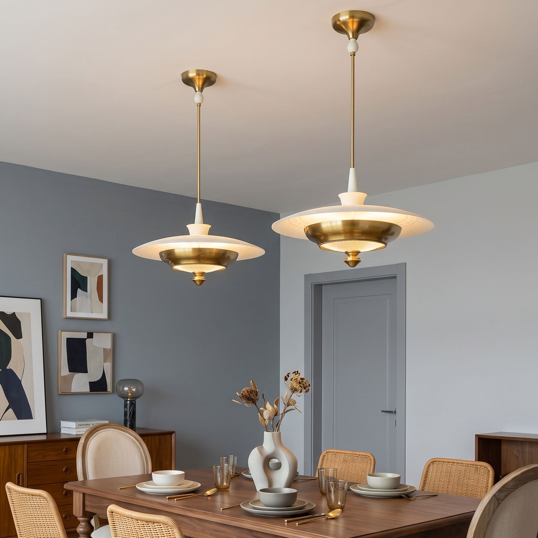 Rufus Mid-Century Pendant Light