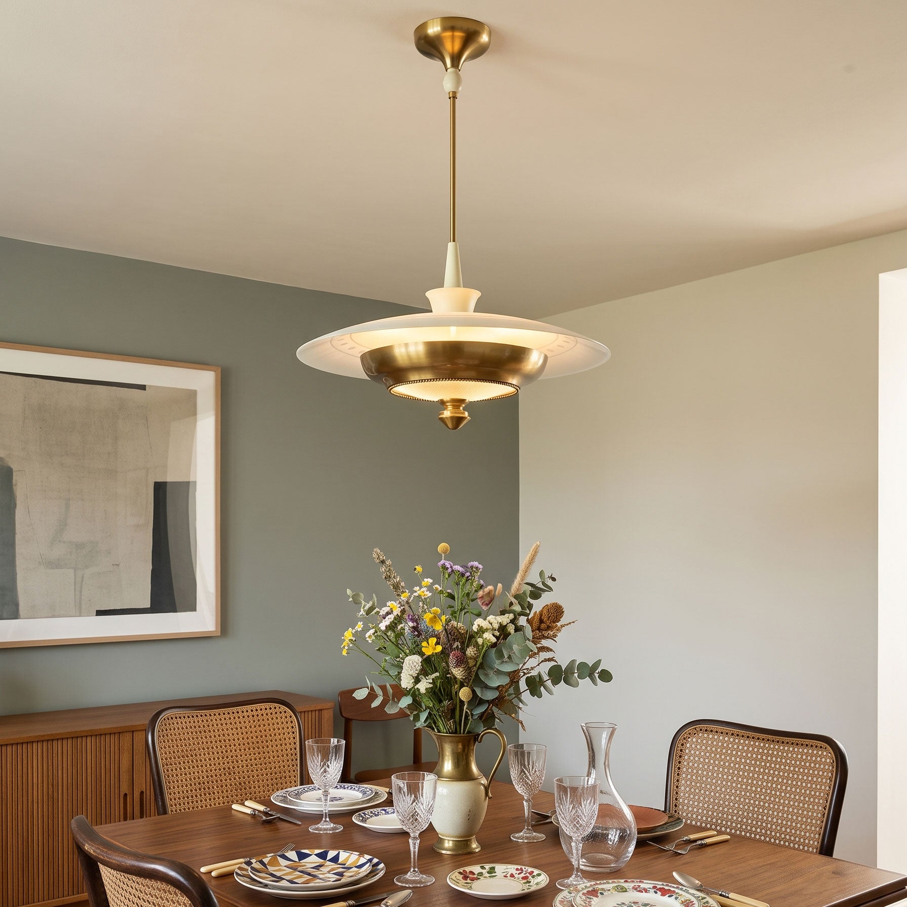 Rufus Mid-Century Pendant Light