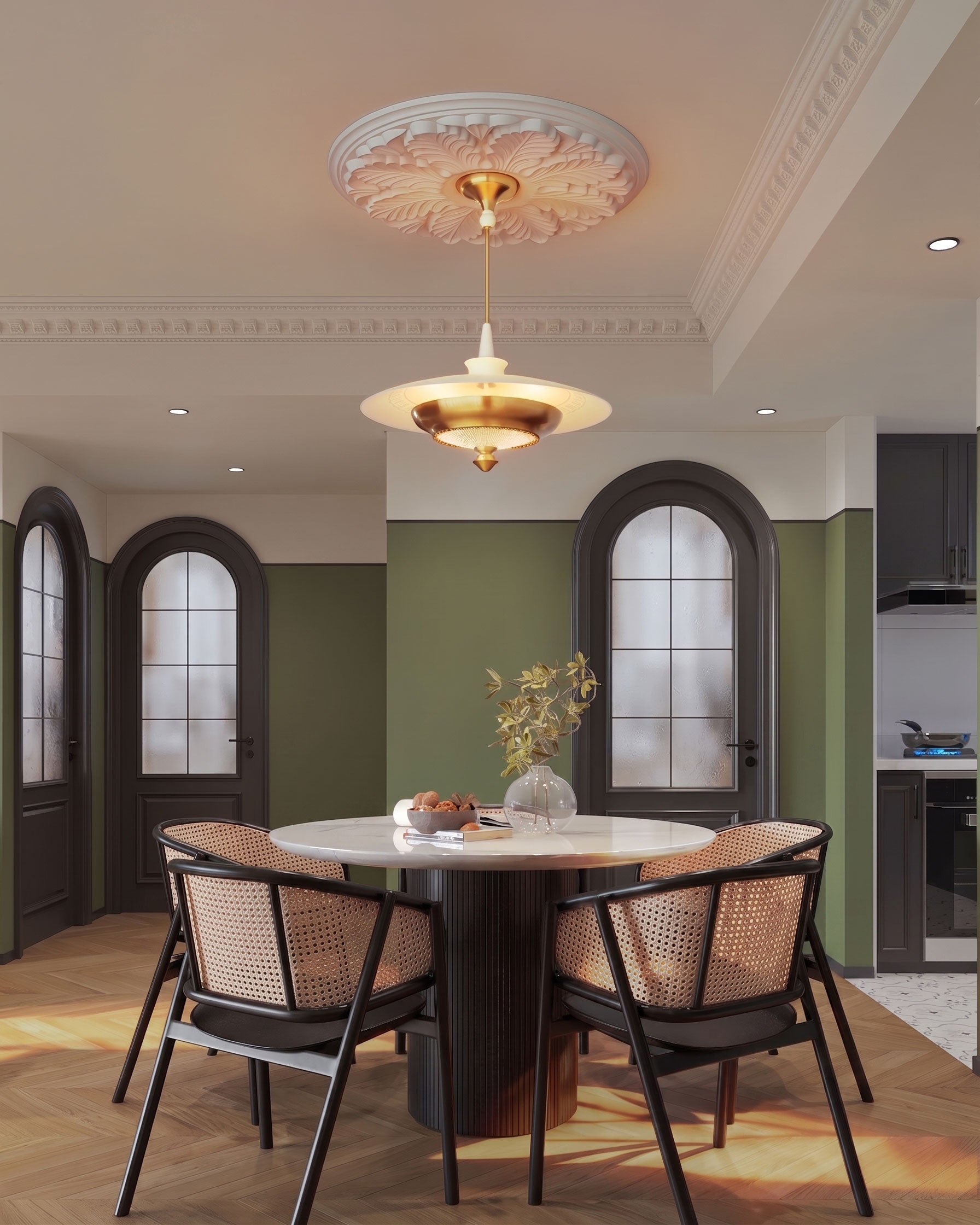 Rufus Mid-Century Pendant Light