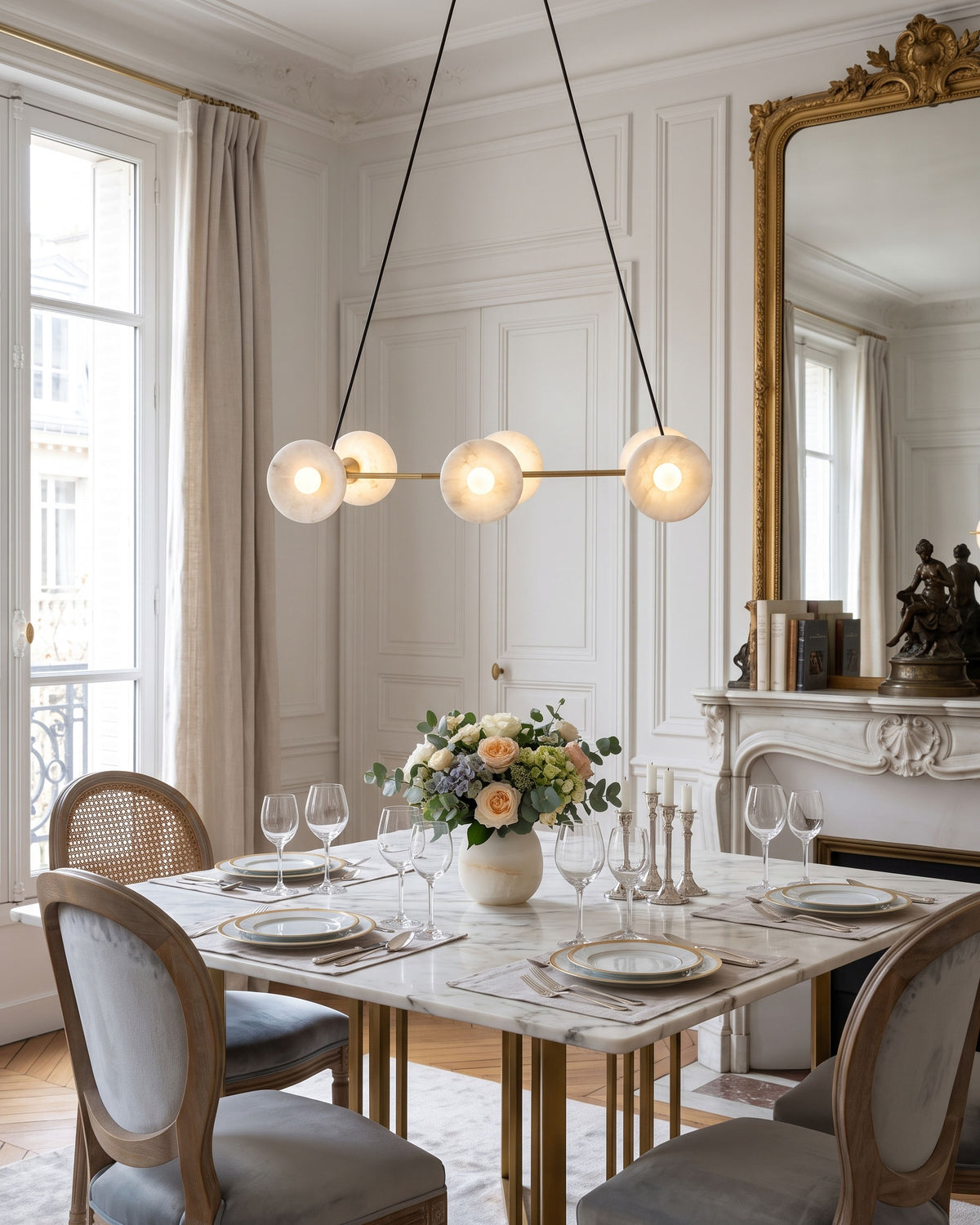 Ryland Alabaster Chandelier