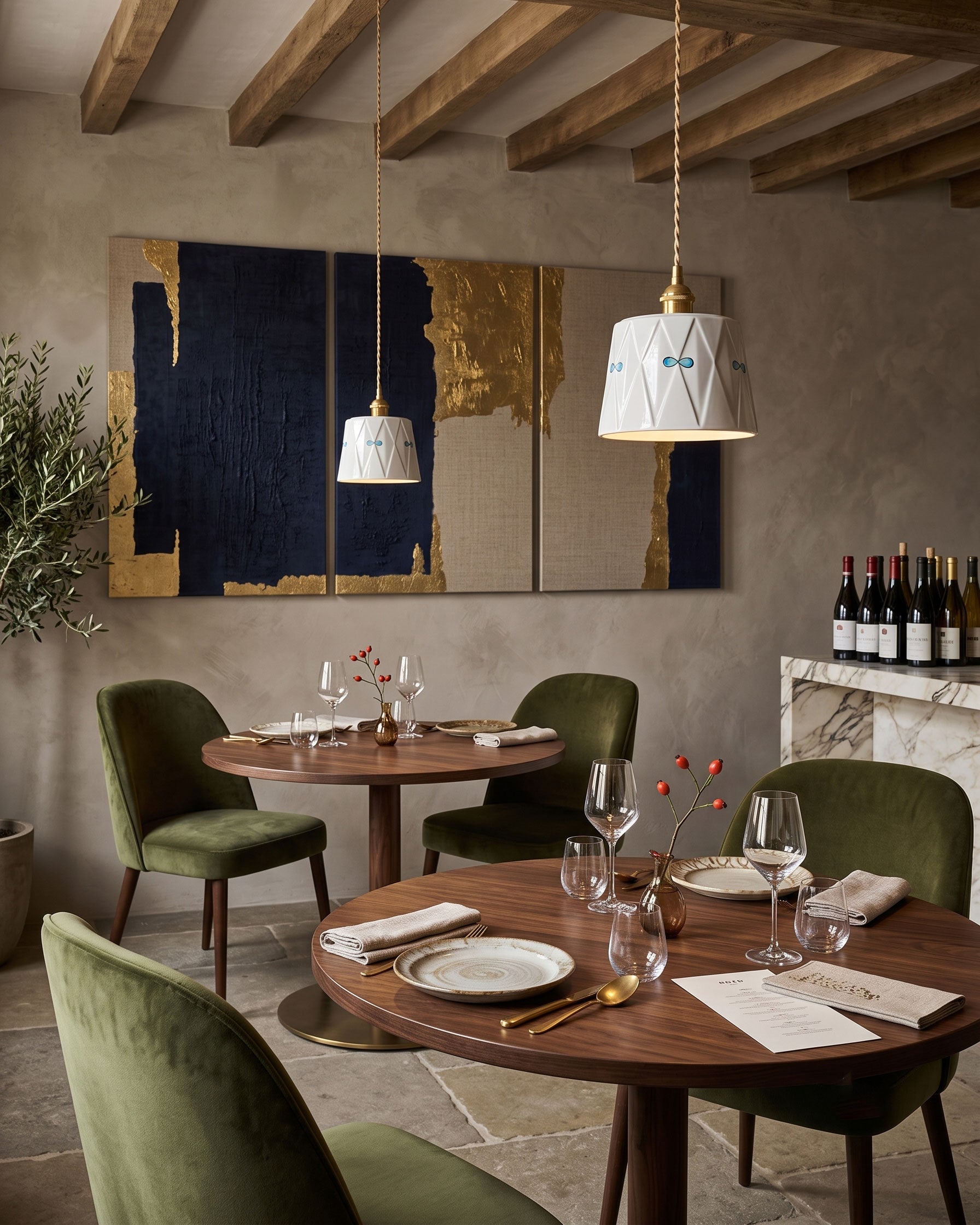 Saskia Textured Pendant Light