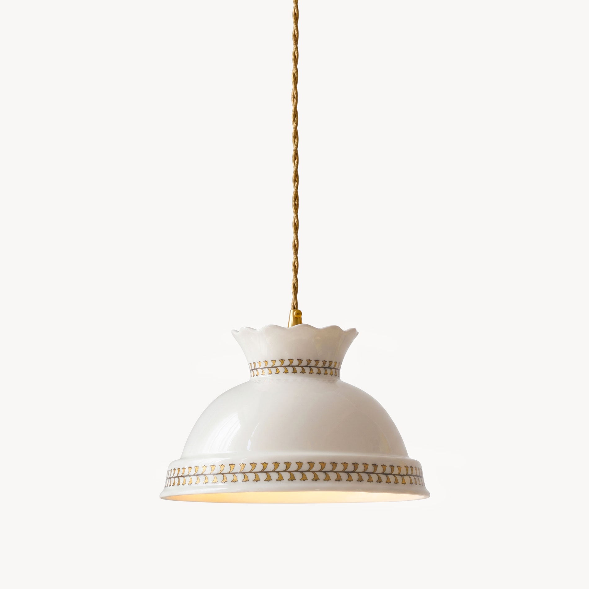 Sibyl Cottage Ceramic Pendant Light