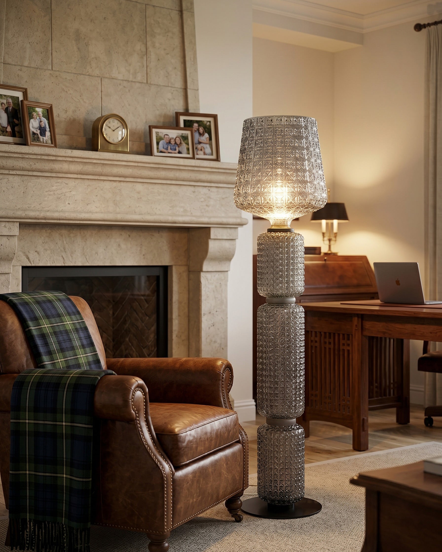 Sienna Grid Floor Lamp