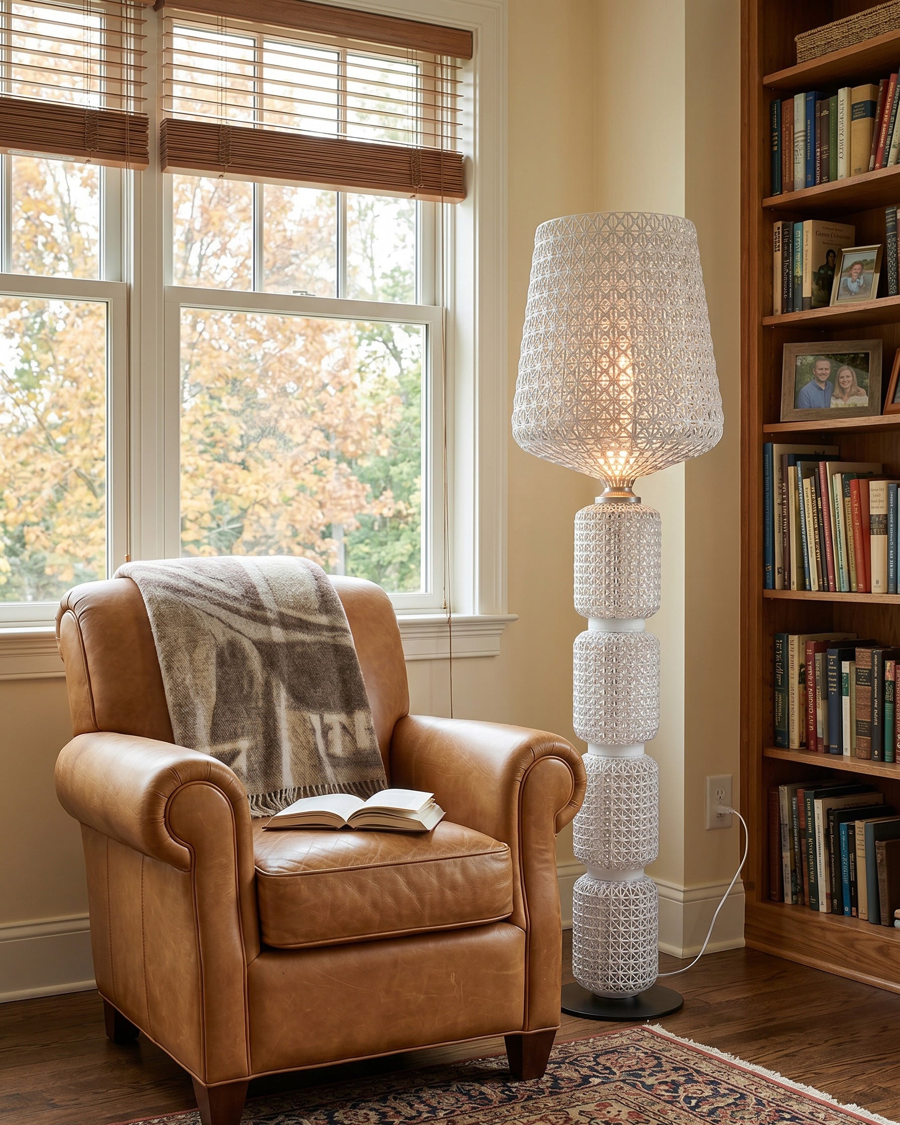 Sienna Grid Floor Lamp