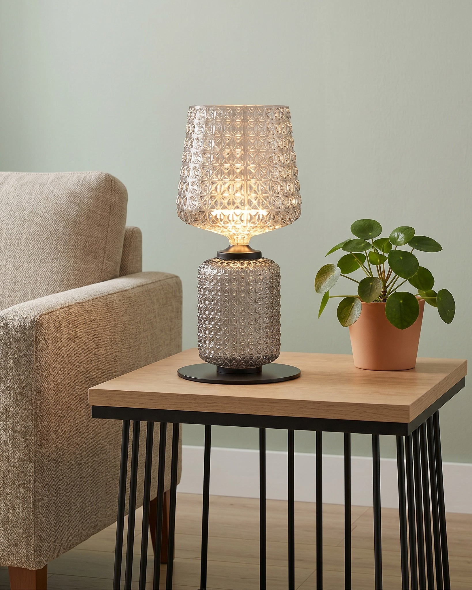 Sienna Grid Table Lamp
