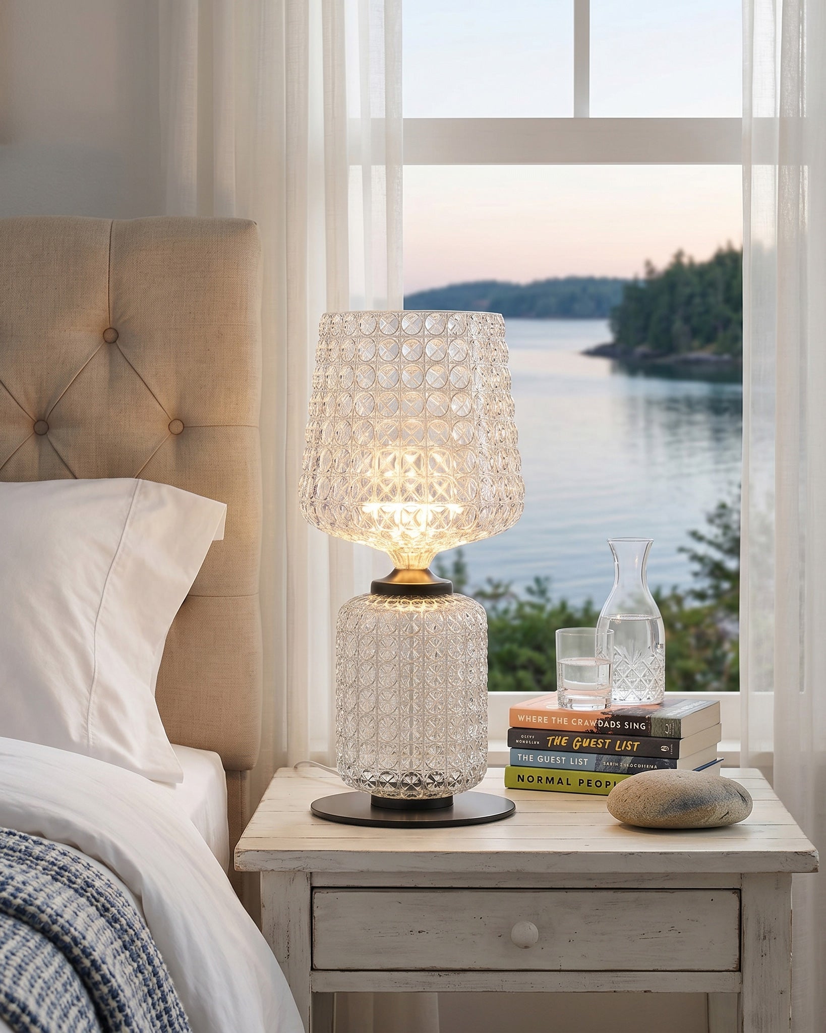 Sienna Grid Table Lamp