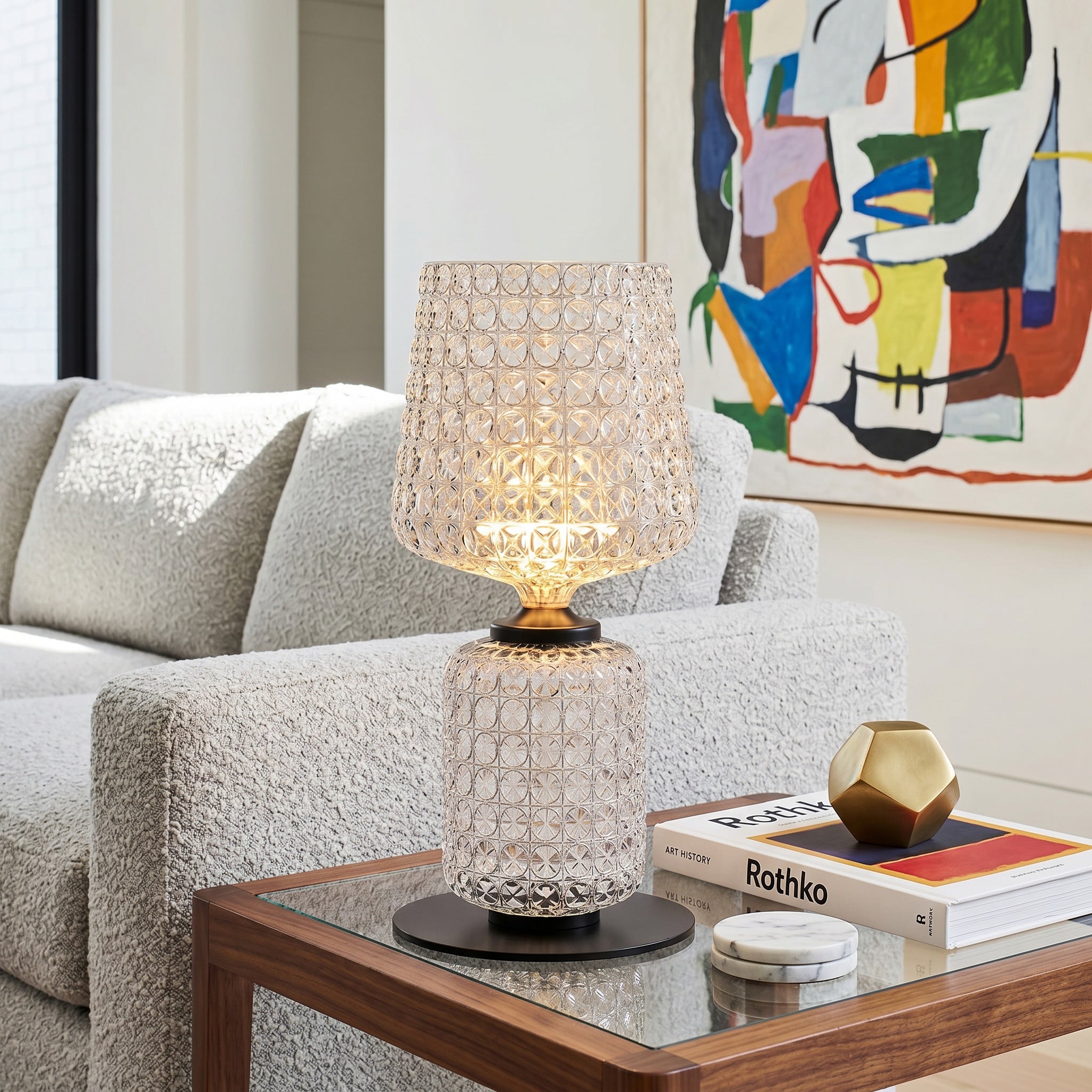 Sienna Grid Table Lamp