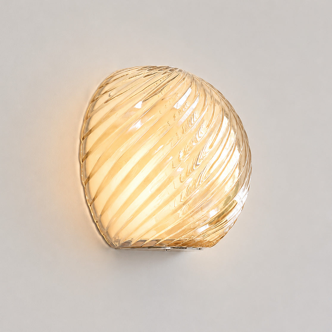 Silas Ribbed Glass Wall Sconce