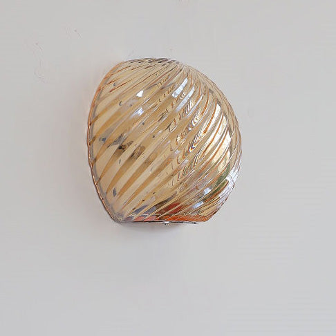 Silas Ribbed Glass Wall Sconce