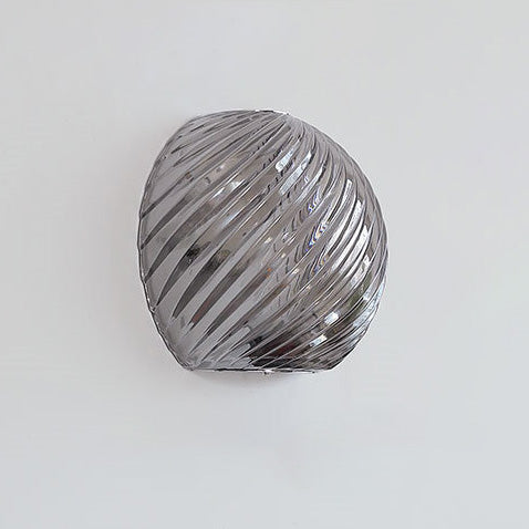 Silas Ribbed Glass Wall Sconce