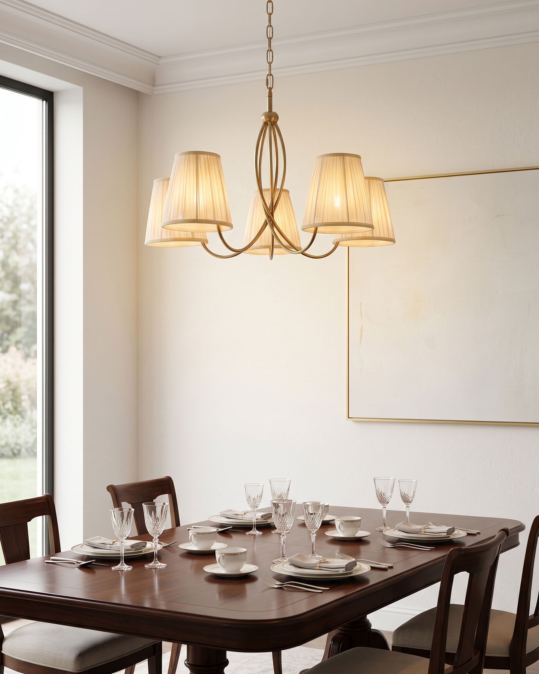 Sinclair Tapered Shade Chandelier