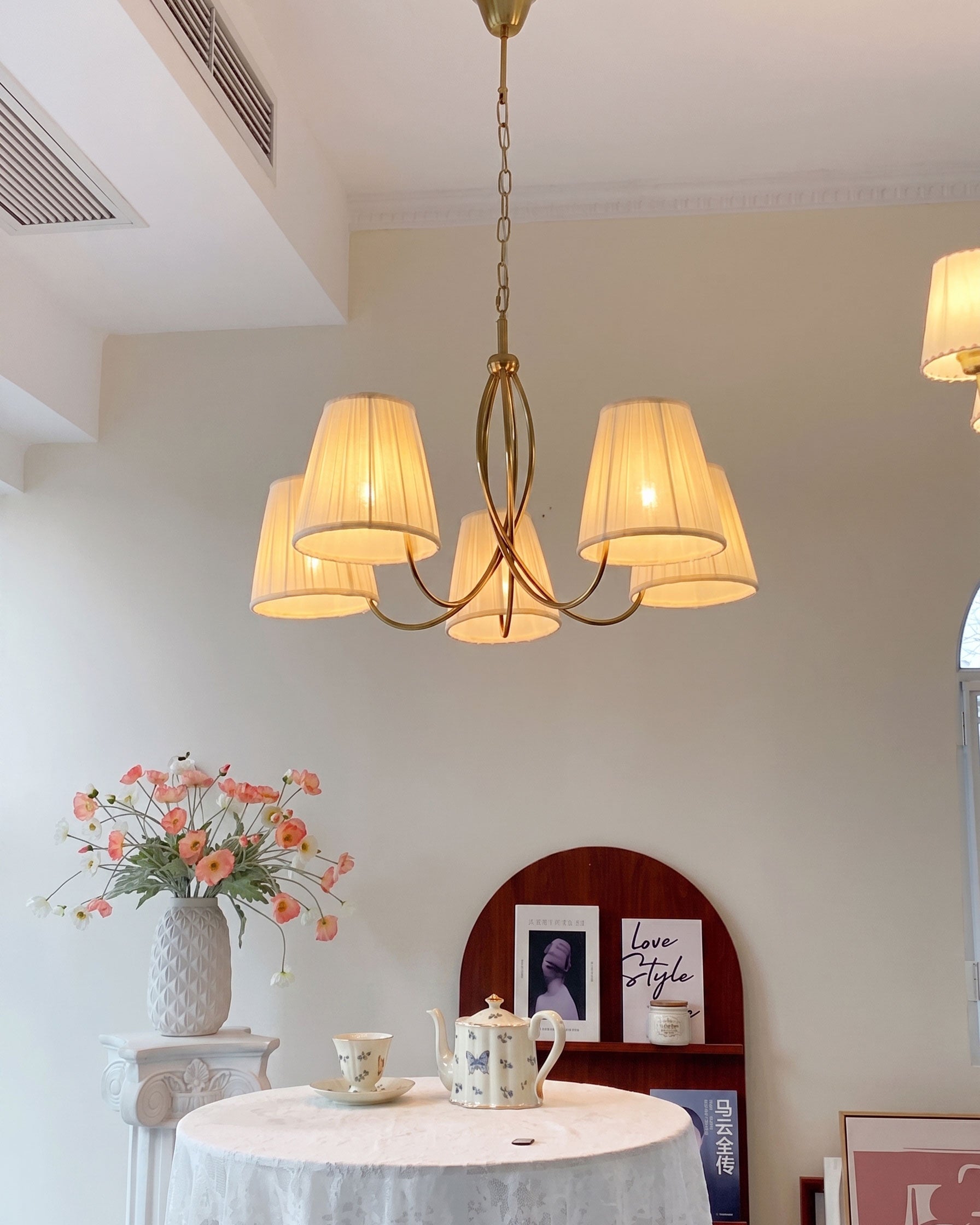 Sinclair Tapered Shade Chandelier