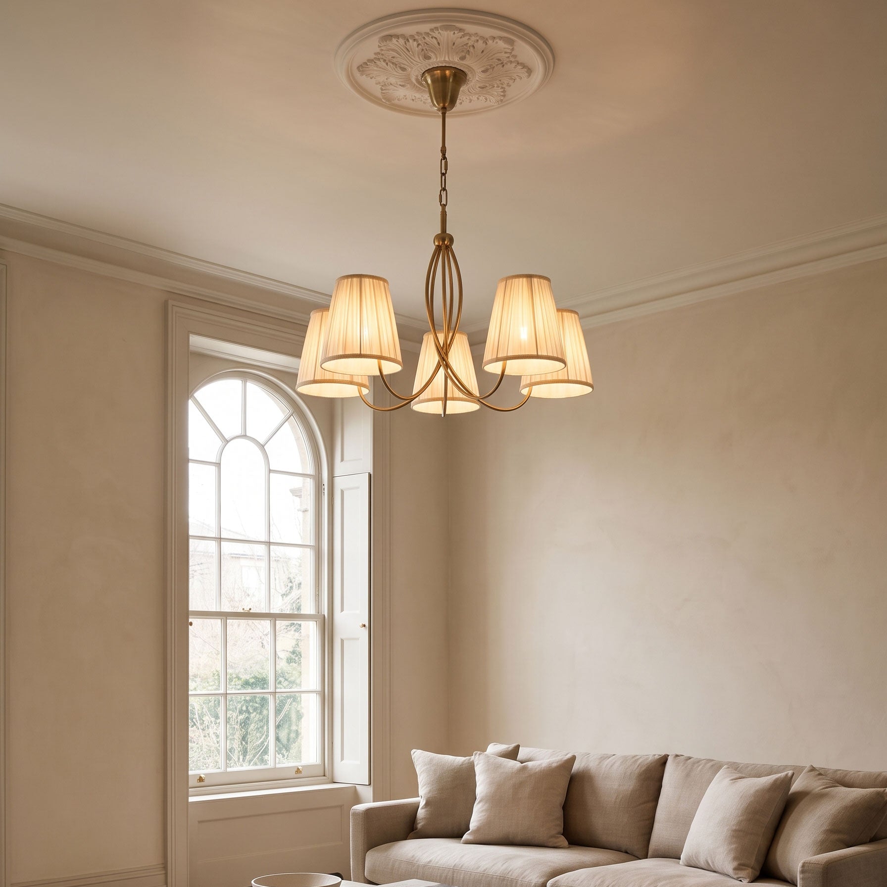 Sinclair Tapered Shade Chandelier