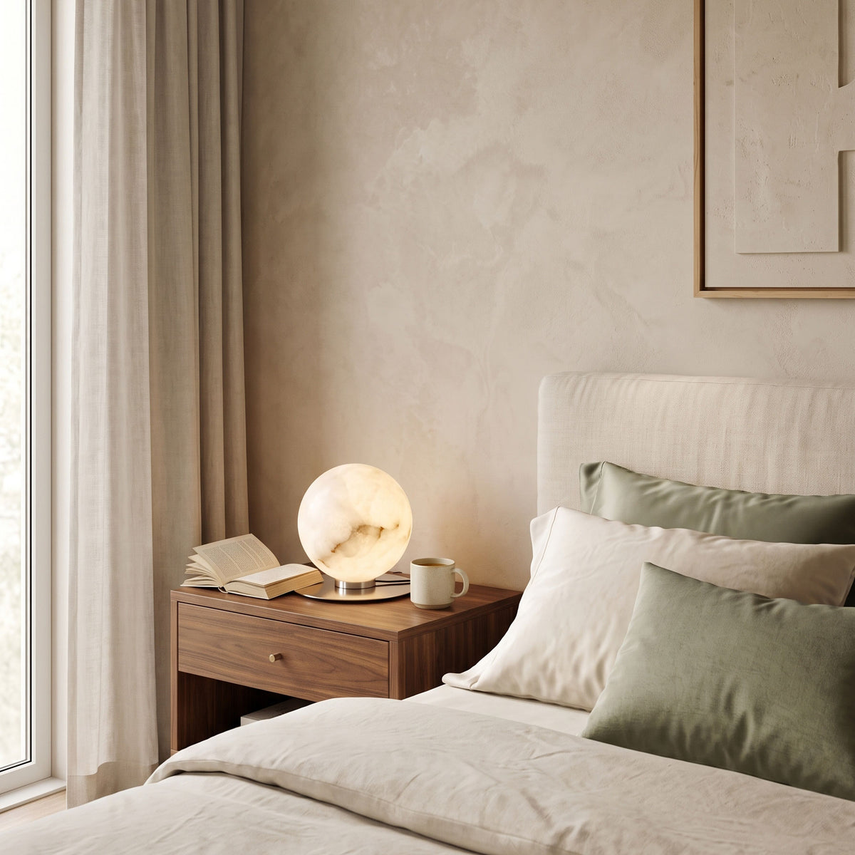 Sloane Alabaster Table Lamp