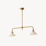 Lampadario Sorrel Doppio Paralume