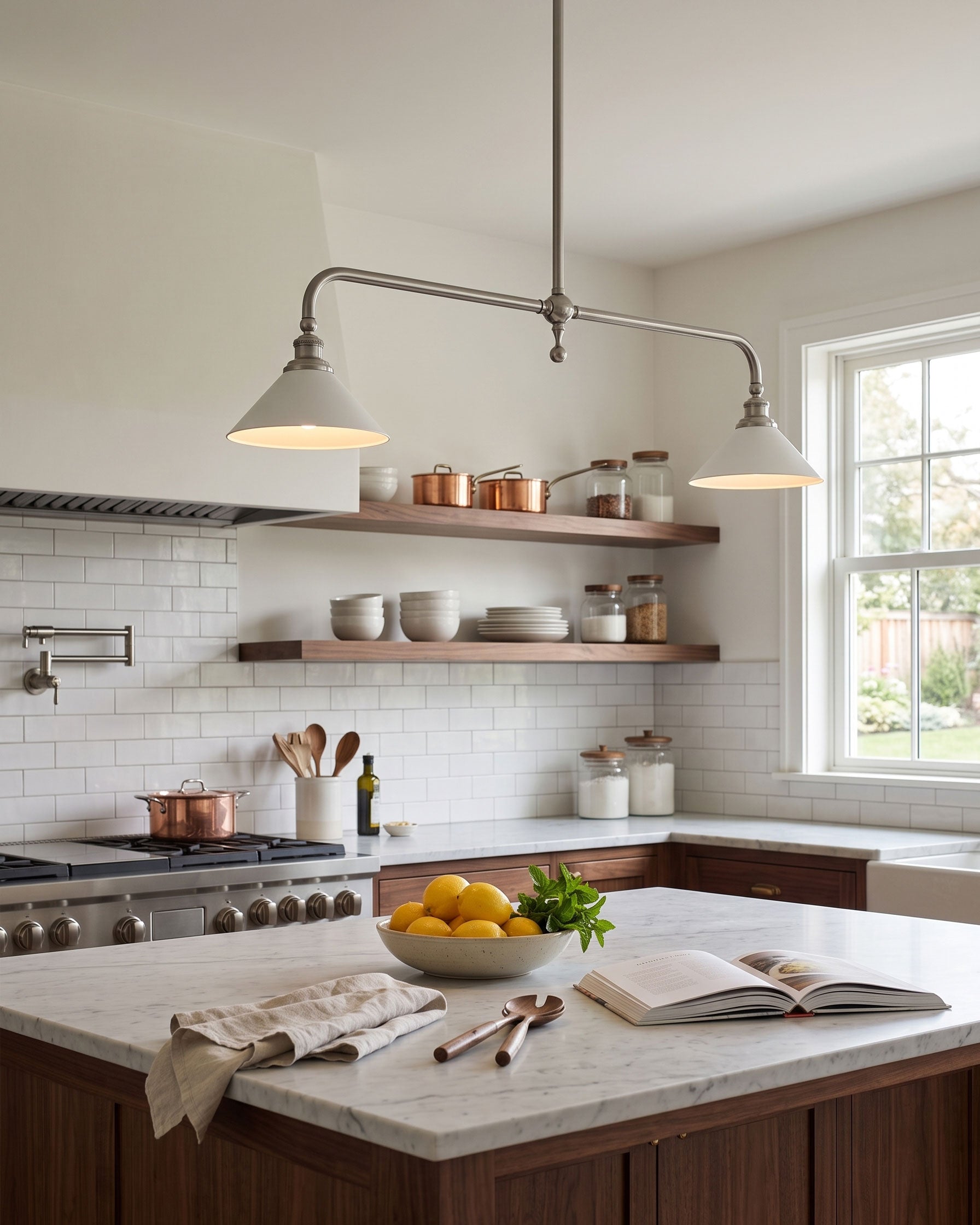 Sorrel Double Shade Chandelier