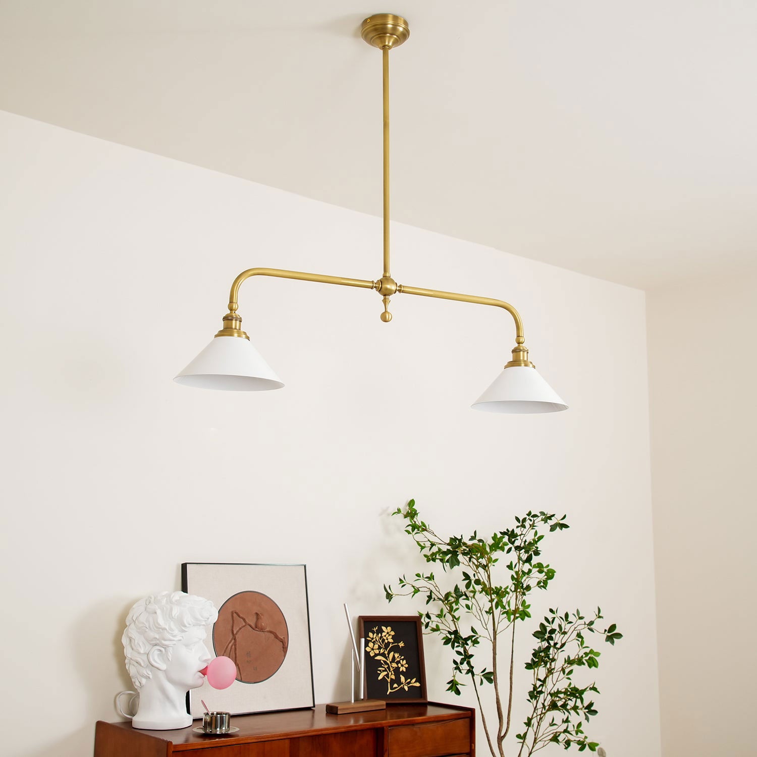 Sorrel Double Shade Chandelier