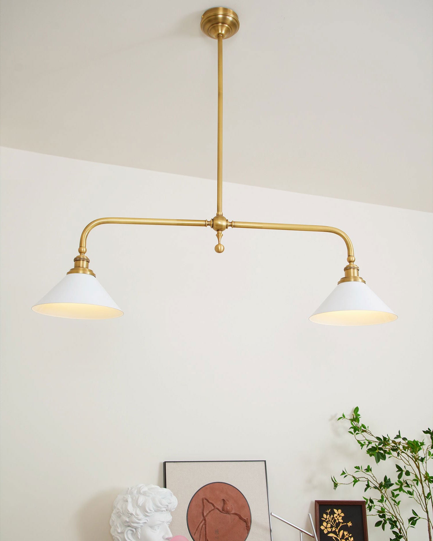 Sorrel Double Shade Chandelier