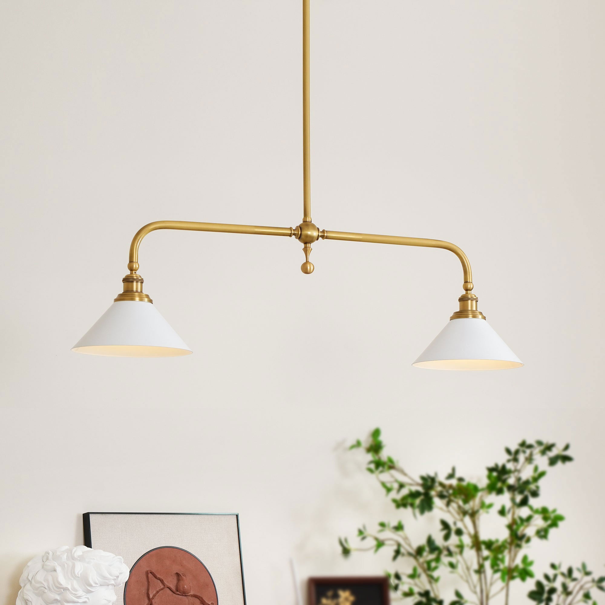 Sorrel Double Shade Chandelier