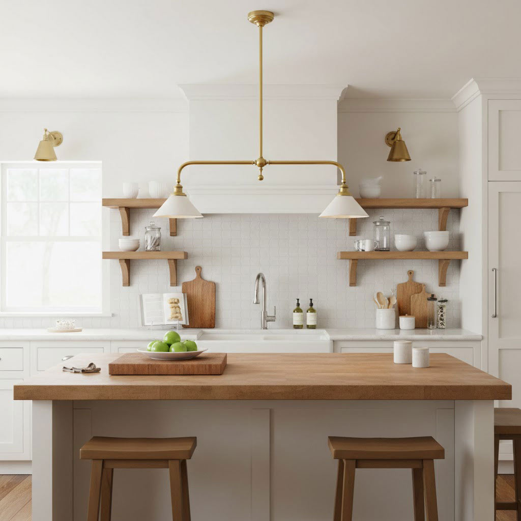 Sorrel Double Shade Chandelier