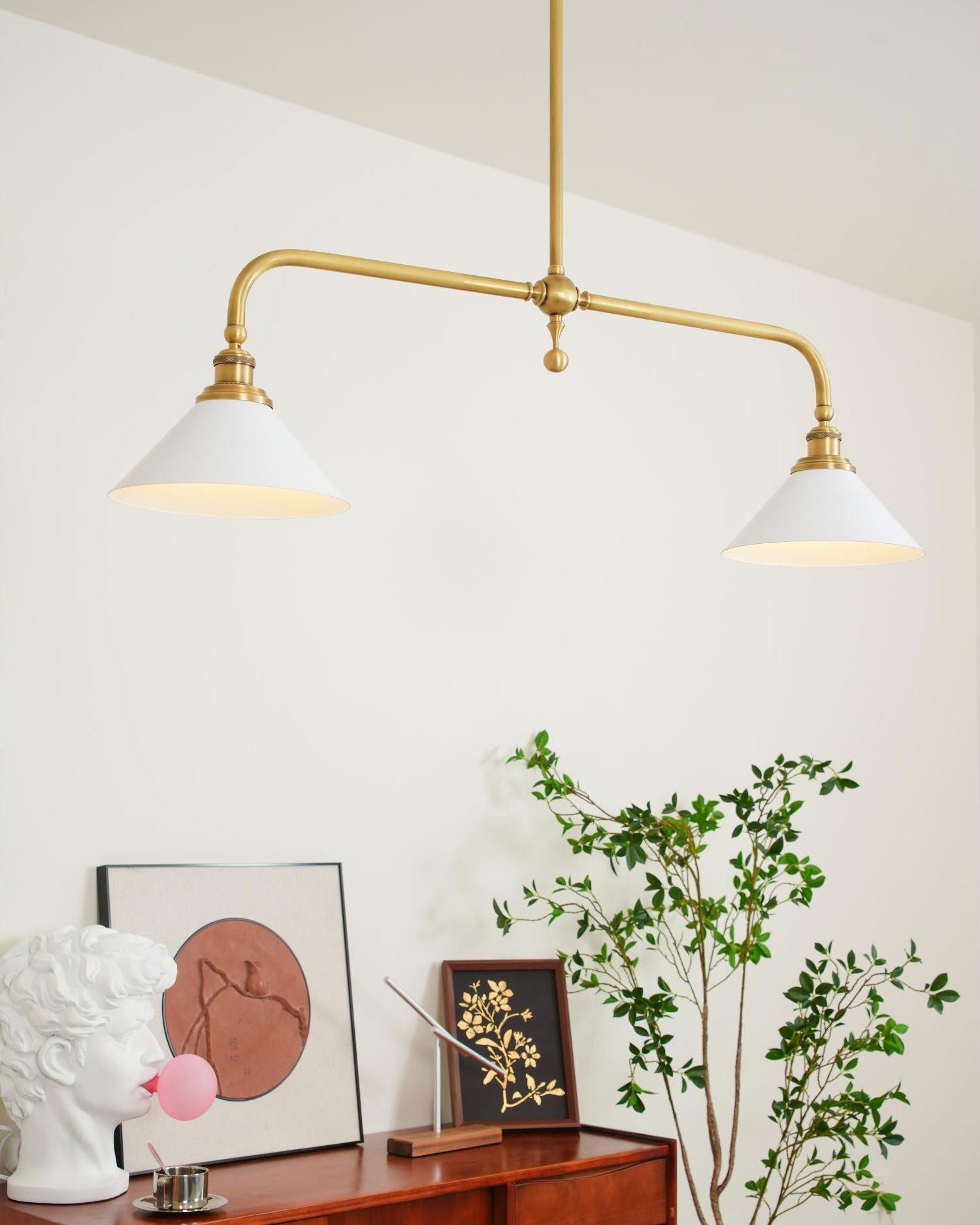 Sorrel Double Shade Chandelier