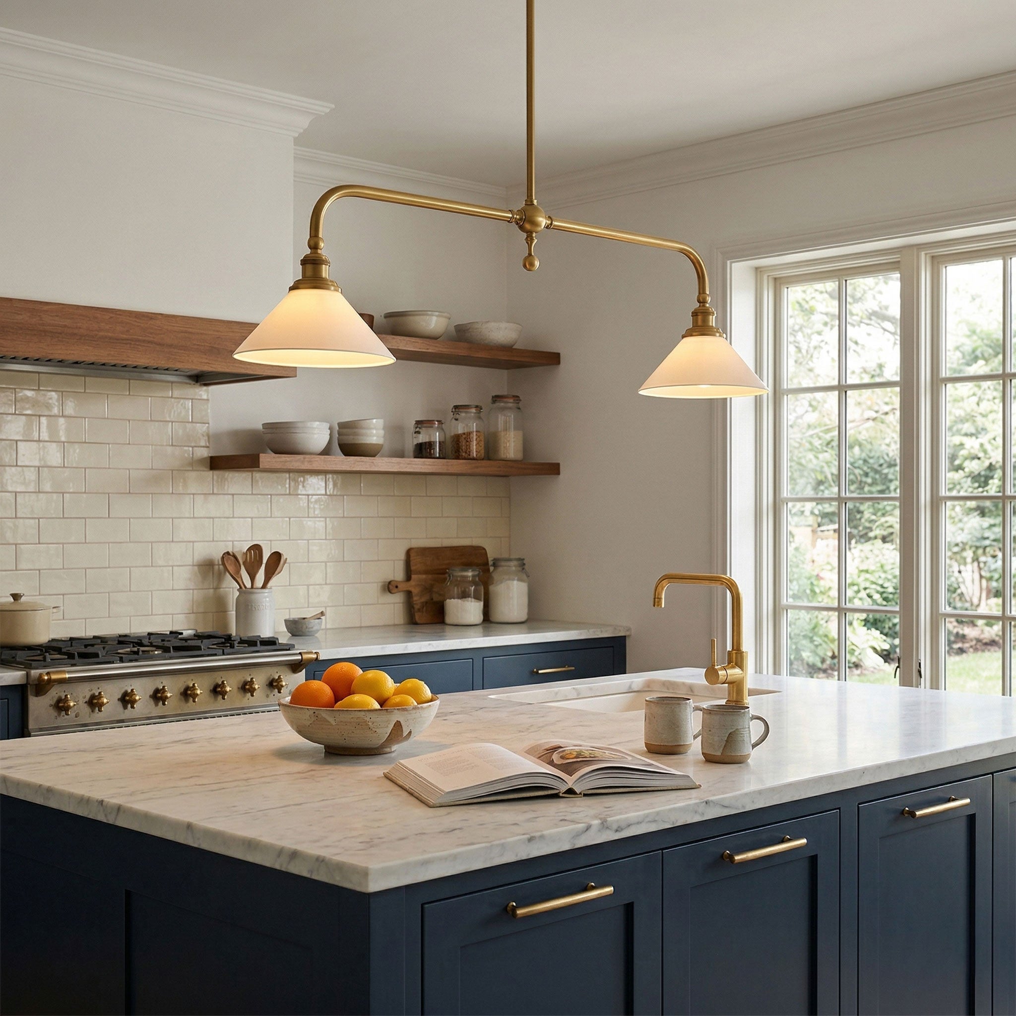 Sorrel Double Shade Chandelier