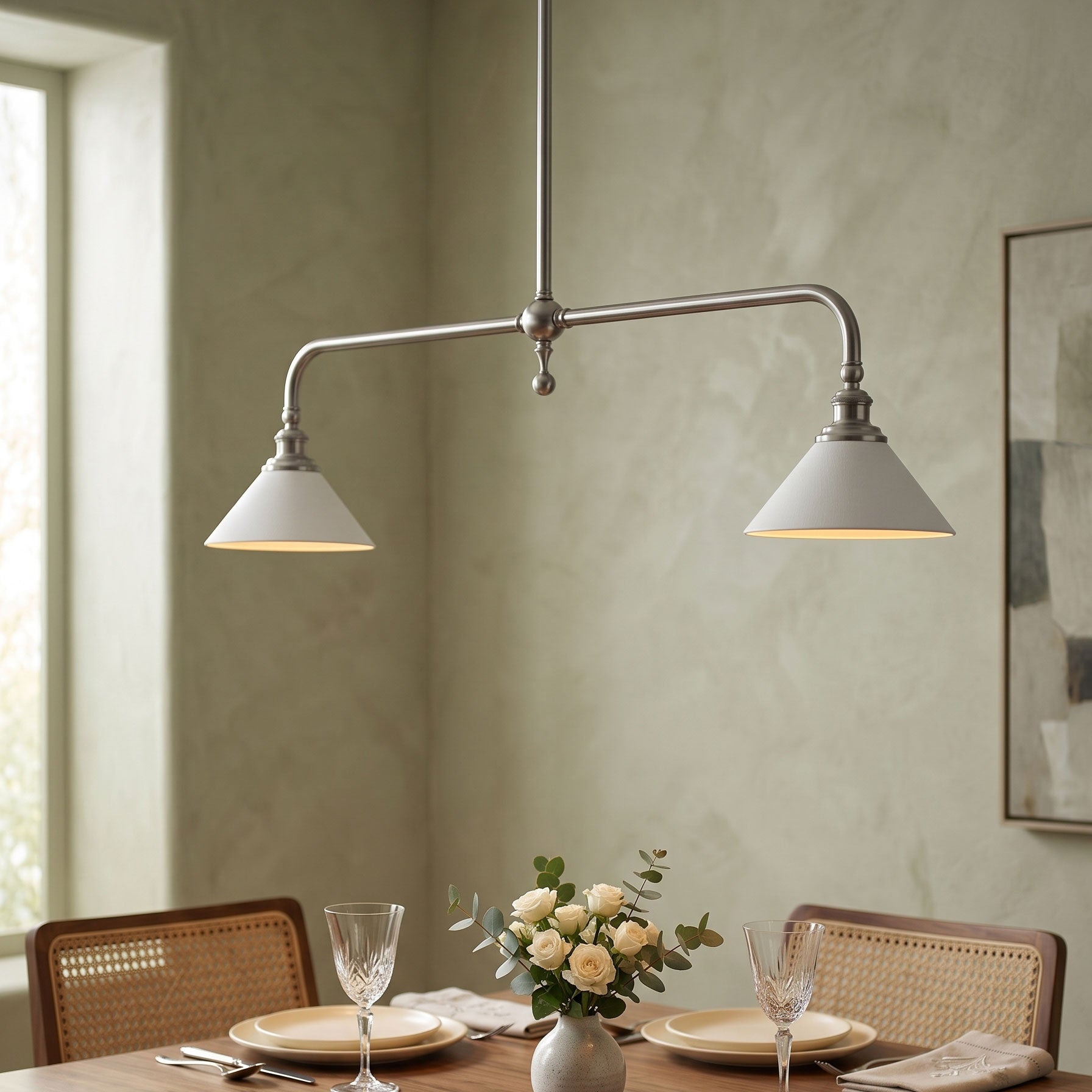 Sorrel Double Shade Chandelier