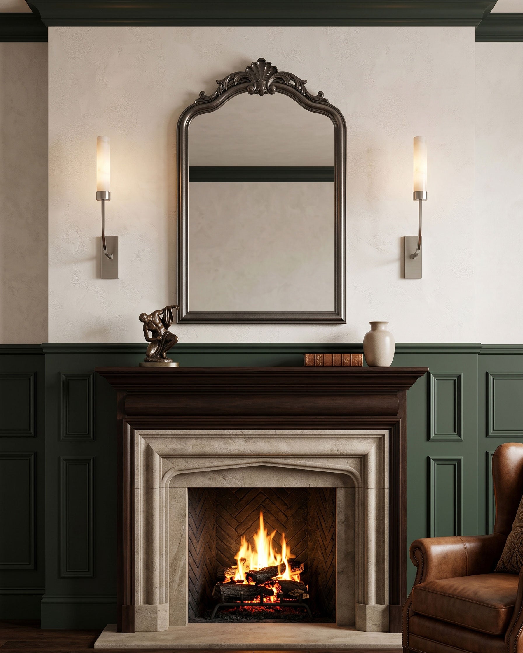 Stellan Alabaster Wall Sconce