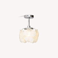 Sybilla Glass Petal Flush Mount Ceiling Light