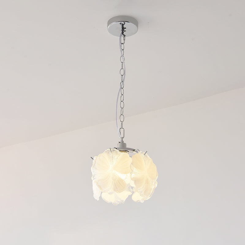 Sybilla Glass Petal Pendant Light
