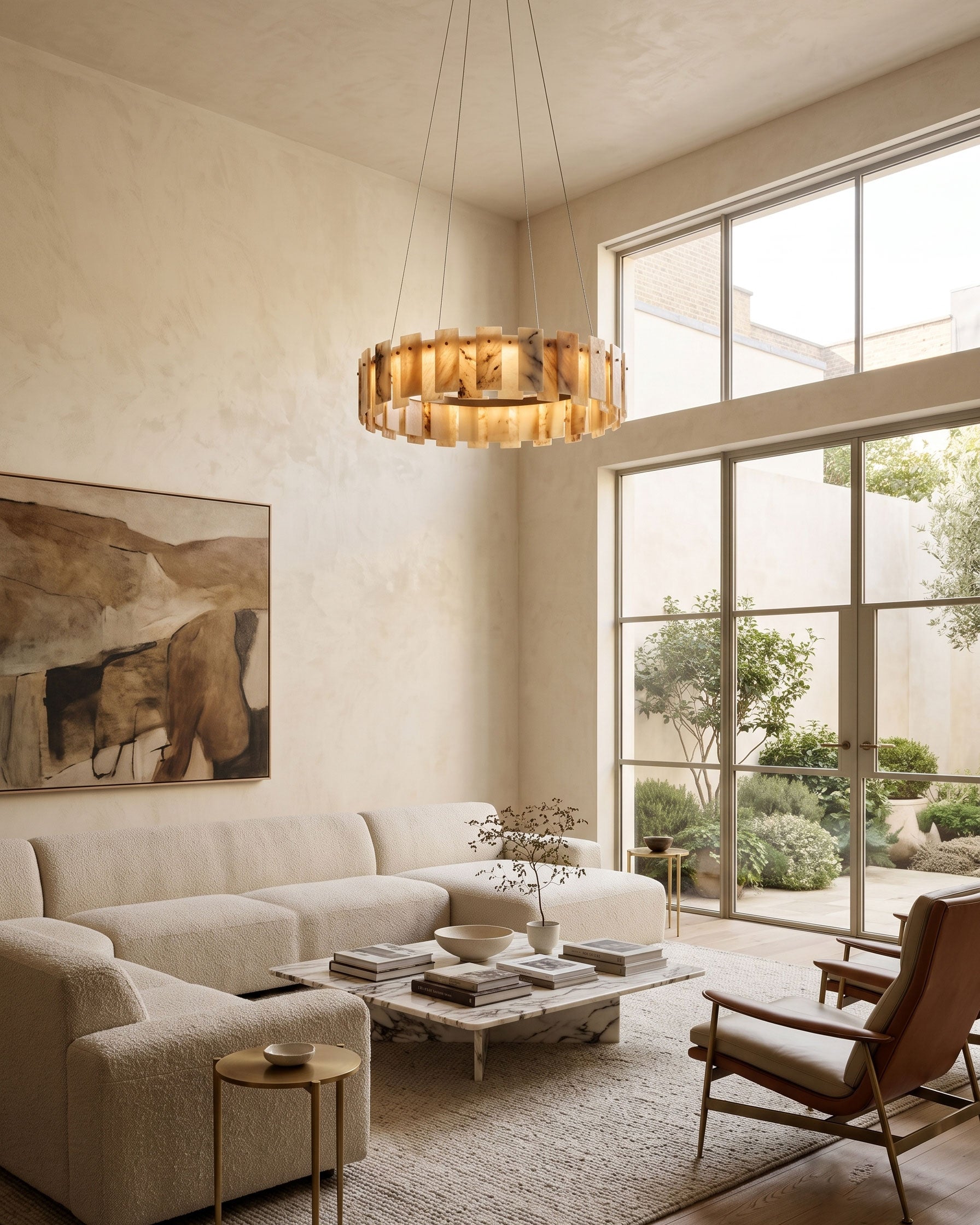 Sylvan Alabaster Chandelier