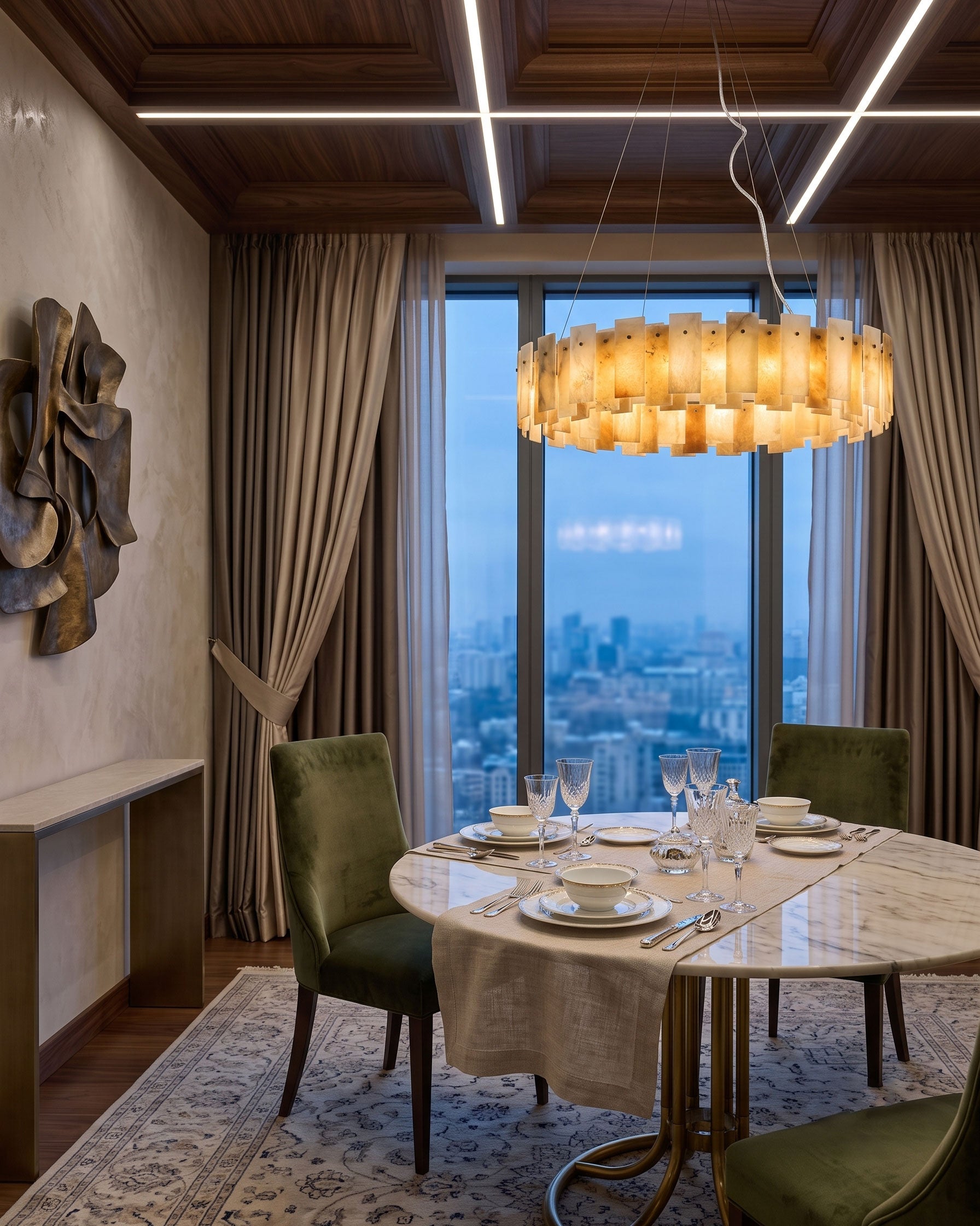 Sylvan Alabaster Chandelier