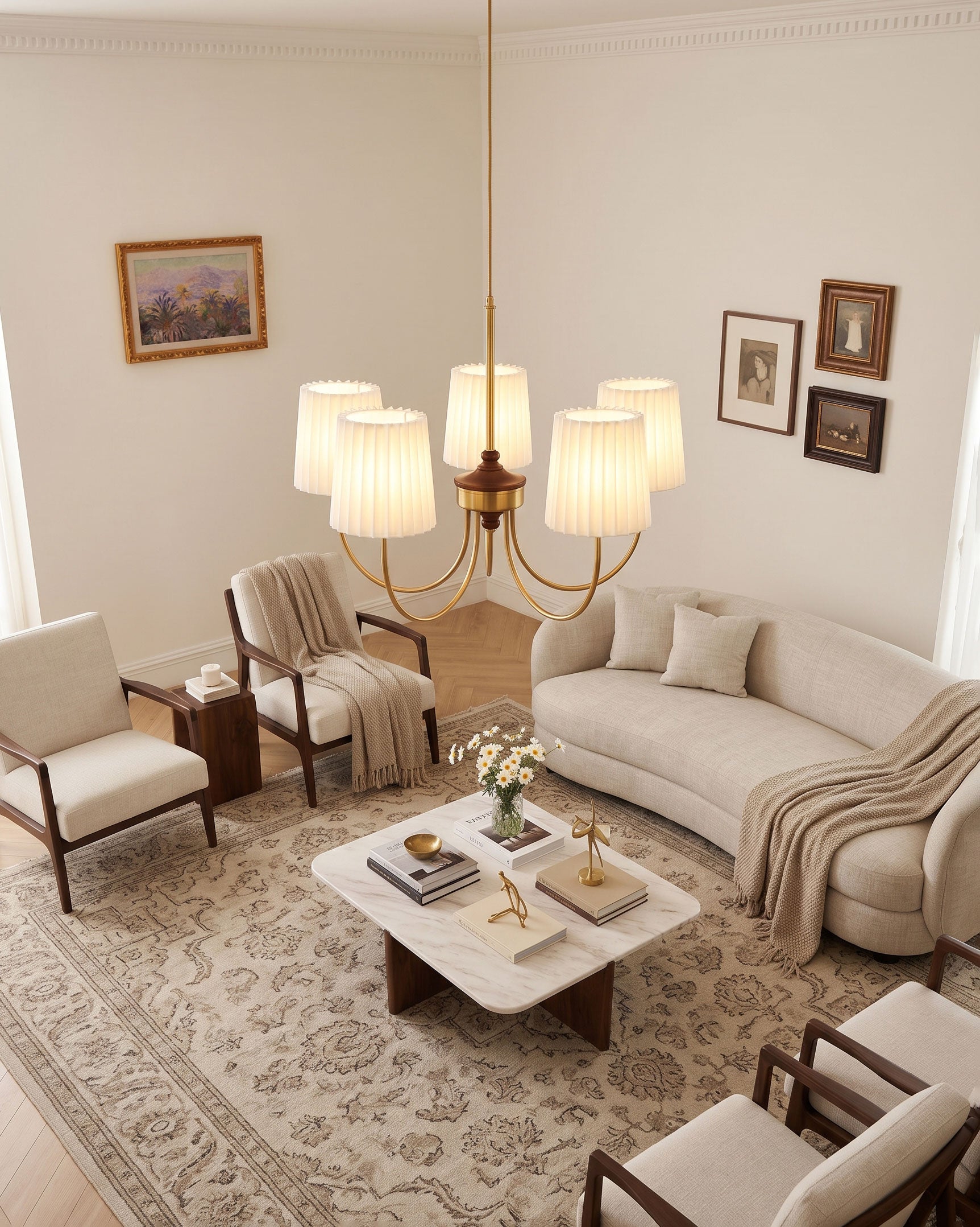 Sylvie Transitional Chandelier