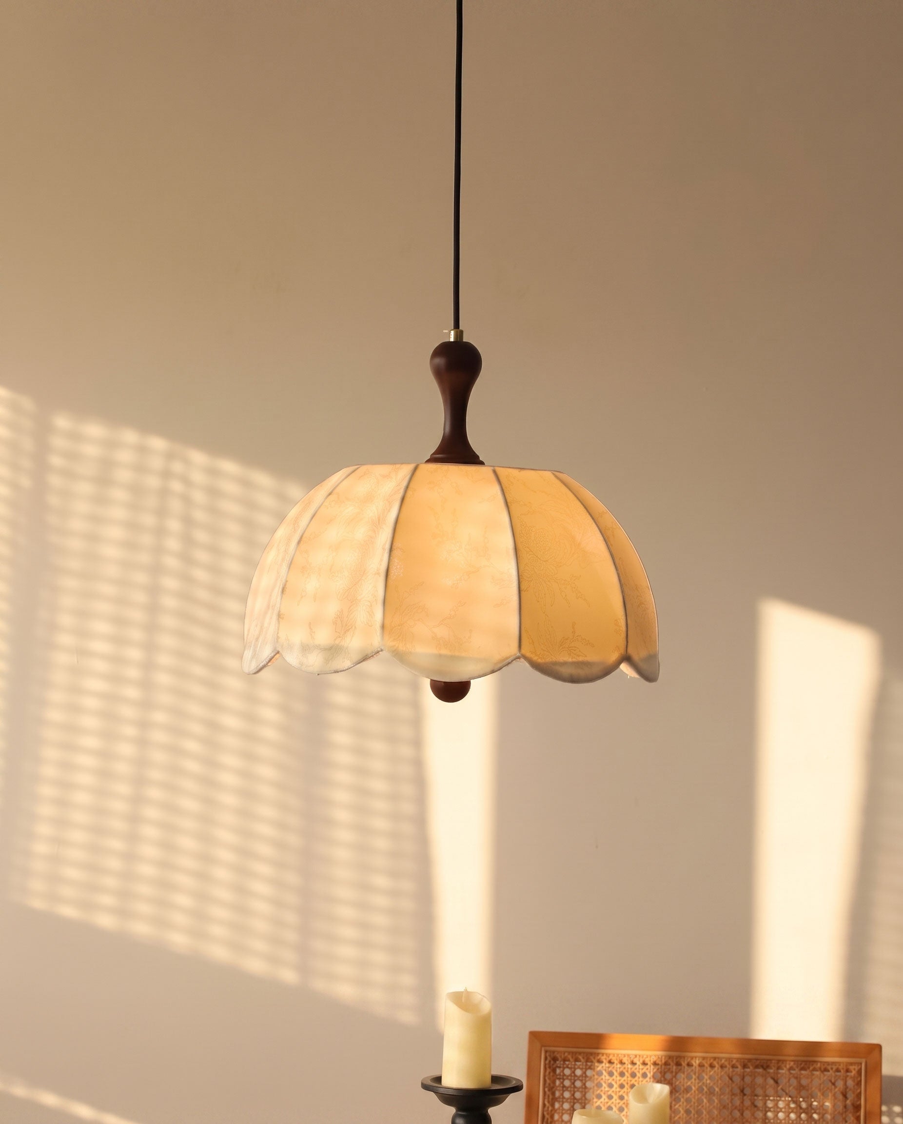 Tallulah Embroidered Pendant Light