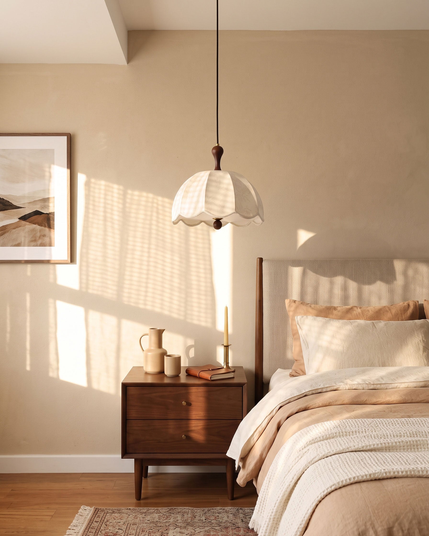 Tallulah Embroidered Pendant Light