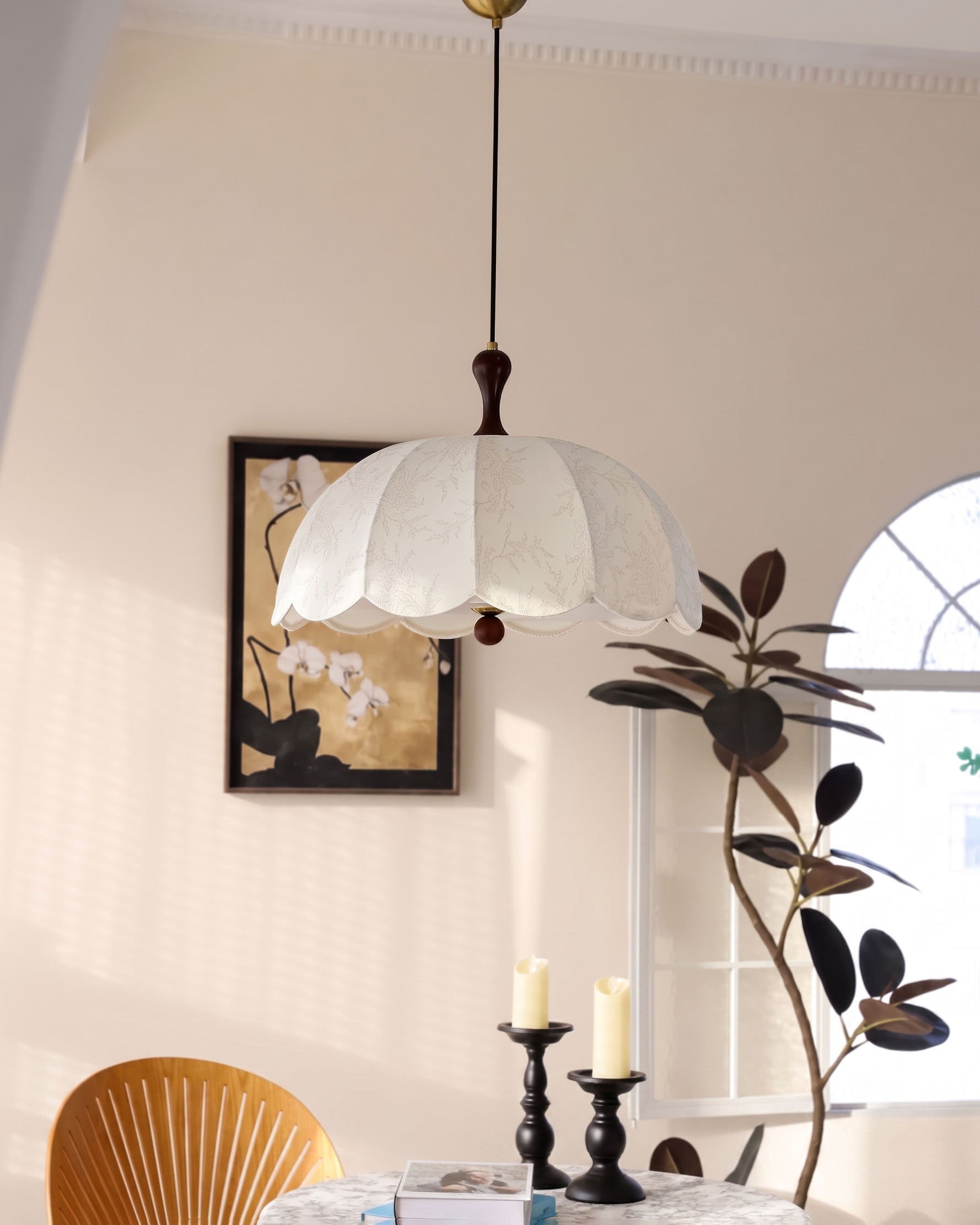 Tallulah Embroidered Pendant Light