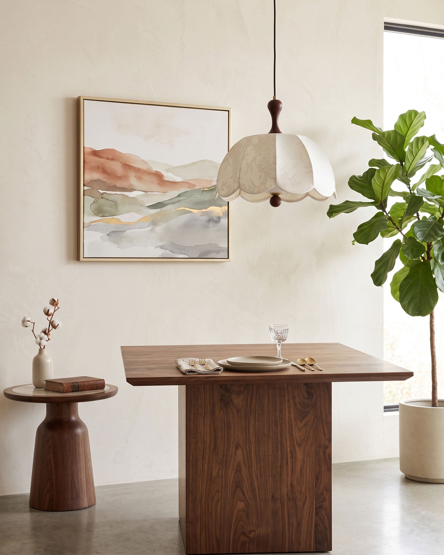 Tallulah Embroidered Pendant Light